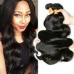 CLAROLAIR Hair Products Brazilian Virgin Hair Body Wave Brazilian Hair Weave Bundles Unprocessed Human Hair Extension 4 bundles