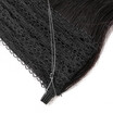 BHF hair 100 virgin remy human hair flip in extension double drawn halo hair extension