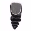 Top Quality 8A Brazilian Loose Wave Closure Siyo Virgin Hair Lace Closure Loose Wave Human Hair Closure 44 Free Part