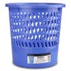 Tango TANGO plastic solid color office basket trash trash bin 255mm diameter blue