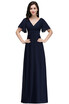Evening Long Party Dress Formal Bridesmaid Prom Gown A-line Chiffon Dresses Women Dress
