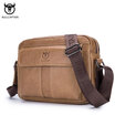 BULLCAPTAIN Mens Briefcase Leather Genuine Leather Men Bag Men Shoulder Bags Mens Crossbody Bag Brand Crossbody bag