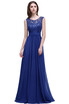 A-line Lace Evening Prom Dress Long Formal Bridesmaid Party Gown Mother Of The Bride Gown