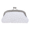Fawziya Pearl Clutch Purses For Women Evening Clutches For Wedding And Party