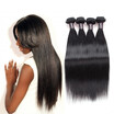Unprocessed 7A Brazilian Virgin Hair 4 Bundles Straight Human Hair Top Selling Virgin Brazilian Straight Hair Natural Colour