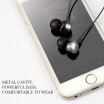 Metal TYPE-C ear heavy bass cable wheat headset general purpose mobile earphone