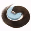 Bhf Hair Tape Hair Extensions 100 Peruvian Virgin Remy Silky Straight Pu Tape Glue Skin Weft Hair