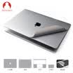 Snowkids Apple Macbook 12 Retina Notebook Film Sticker Set Sticker Cover TPU Transparent Keyboard Film 3M Laptop Film Gray Set