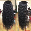 Hot sale water Wave top grade 100 Human Hair lace front wig&Full lace wigs for black women Large Stock can ship immediately