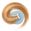 BHF Hair Tape In Remy Straight Adhesive Hair Extensions Assorted Color Invisible Pu Skin Weft 16"-22" 50GSet 20Pcs