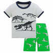 Kids boys Cartoon short-sleeved pajamas set 2T-7T Construction vehicle pattern Kids boys Cartoon short-sleeved pajamas set 2T-7T Construction vehicle pattern