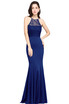 Lace Mermaid Long Evening Prom Party Dresses Formal Pageant Bridesmaid Gown