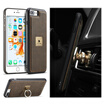 Samsung Galaxy S8S8 Plus Luxury Leather Commerce Multi-function Vehicular ring Protection Cover Phone case