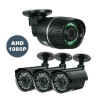 3x1080P AHD Waterproof Bullet CCTV Camera 1x1080P 288mm Autofocus AHD Waterproof Bullet CCTV Camera 4x60ft Surveillance Cable