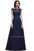 Elegant Burgundy Lace Bridesmaid Dresses Long Chiffon Wedding Party Dress