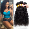 CLAROLAIR Hair Kinky Curls Human Hair Bundles Hair Weave Human Hair Bundles Brazilian Virgin Hair Kinky Curly 4pcsLot