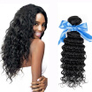 WYF Virgin Hair Deep Wave 3 Bundles Unprocessed Peruvian Human Hair Deep Wave Hair Bundles