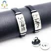 2018 Rusia World Football Cup pulsera de acero inoxidable estrella de fútbol Memorial pulsera simple y elegante ajustable