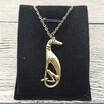 New Italian Greyhound Necklace Trendy Style Spanish Grey Hound Whippet Pendant Necklace Women Fashion Pet Dog Jewellery