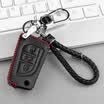 Huashi Toyota Corolla key case Toyota Camry Carlo La Reling Reitz key case buckle set Toyota car modification D section - three key folding - black red line