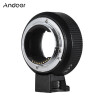 Andoer NF-NEX-AF Electronic Lens Mount Adapter Auto Focus EXIF Transmitting Aperture Control Functions for Nikon F-Mount Lens to S