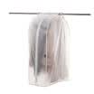 FaSoLa clothes dust cover stereoscopic transparent translucent thickening clothes storage bag suit dust bag set 2 sets medium large