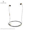 BOROFONE BM7 Wired In-line Control Earphone In-ear 35mm Jack Earpieces Mental Earbuds Sports Earphone Noise Reduction Headphone f