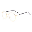 SHAUNA Ultra Light Women Round Metal Glasses Frame Fashion Men Clear Lens Blue Rays Protection Frames