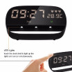 Fashion Accessories LED Digital Touch Alarm Clock with Night Light 3 Alarms Setting Year Month Date Time Week Temperature