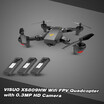 VISUO XS809W Wifi FPV 03MP Camera Foldable 24G 6-Axis Gyro Selfie Drone RC Quadcopter G-Sensor RTF