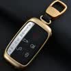 Nila NIRA dedicated to Land Rover key package 18 new Land Rover discovery Shen Xun Range Rover Aurora Star Pulse Jaguar FACETEXELXFLXJ car aluminum alloy shell buckle set Land Rover Jaguar