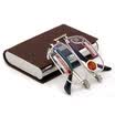 Sunset red reading glasses folding men&39s PC high lens tablets business card folding design business fashion BX5206 250 degrees