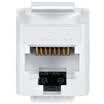 PowerSync ACPDC6HHP9 Cat6 Class 6 Handmade Cable Module 180 ° Unshielded White