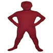 Kids Pure Color Zentai Full Bodysuit Back Zipper Tights Suit Kids Fancy Full Bodysuit Cosplay Halloween Costumes