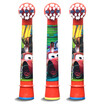 Oralb childrens electric toothbrush head 3 sticks for DB4510K D10 D12 childrens electric toothbrush crazy racing pattern style random EB10-3K