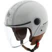 MT HELMETS 201A motorcycle double lens retro lightweight half helmet men&women half-covered personality cool Harley helmet four seasons universal silver street L code