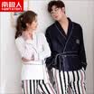 Antarctic cotton pajamas male Korean version of the kimono couple pajamas women can wear long-sleeved casual home service suits womens kimono sets XL