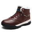 Men Plus Size 39-48 Autumn Winter Keep Warm Boots Ankle High Top Snow Boots Outdoor Home Plush Waterproof Male Footwear Boot
