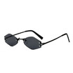 SHAUNA Fashion Rimless Women Diamond Sharp Sunglasses Popular Men Clear Red Lens Shades UV400