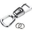 Authentic zobo car keychain 360° rotatable portable hanging waist key ring ZB-932 silver car gift gift