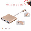 USB31 Type-C TO HDMI Transit Line HD Line With Power Supply