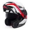 MT HELMETS 972 motorcycle helmet double lens open face helmet winter men&women warm full face helmet electric car helmet white red silver taima XL code