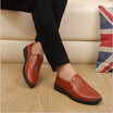 Mens casual shoes black brown orange beautiful generous fashion casual breathable anti-skid soft sole shoes