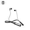 HT1 bluetooth V41 MP3 ACC SBC Headset Sweatproof Wireless Sports Stereo Neckband earphone With Magnetic Earbuds&ear bugs