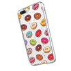 Ultra slim Pink WatermelonSweet donutColorful hamburgergreen clover Sex lips transparent soft case for iphone 5SSE678X