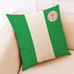 The 2018 World Soccer Cup Home Decor National Flag Cushion Cover Linen Sofa Design Throw Pillow Case