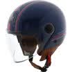 MT HELMETS 201A motorcycle double lens retro lightweight half helmet men&women half-covered personality cool Harley helmet four seasons universal blue powder street M code