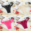 Sexy Women Hollow G String Thongs Female Transparent Bikini Panties Breathable Lingerie Underwear