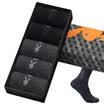 Jingdong supermarket Playboy PLAYBOY 2716 socks men 5 double gift box four seasons breathable tube business socks leisure sports socks 3 dark gray 2 black all