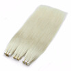 BHF Hair Tape Hair Extension Remy Human Hair Brazilian Silky Straight White Seamless Tape In Hair 2 20PcsPack